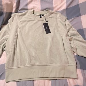 Olive green sweater new with tags.